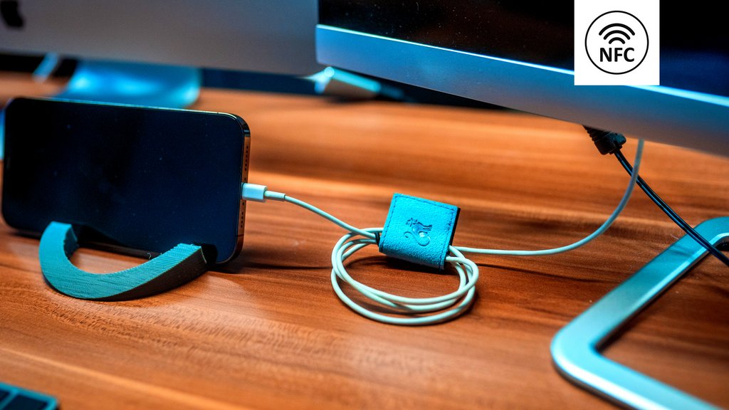 AgentSmart™️ | NFC Multitool Cable Organizer | Blue-3
