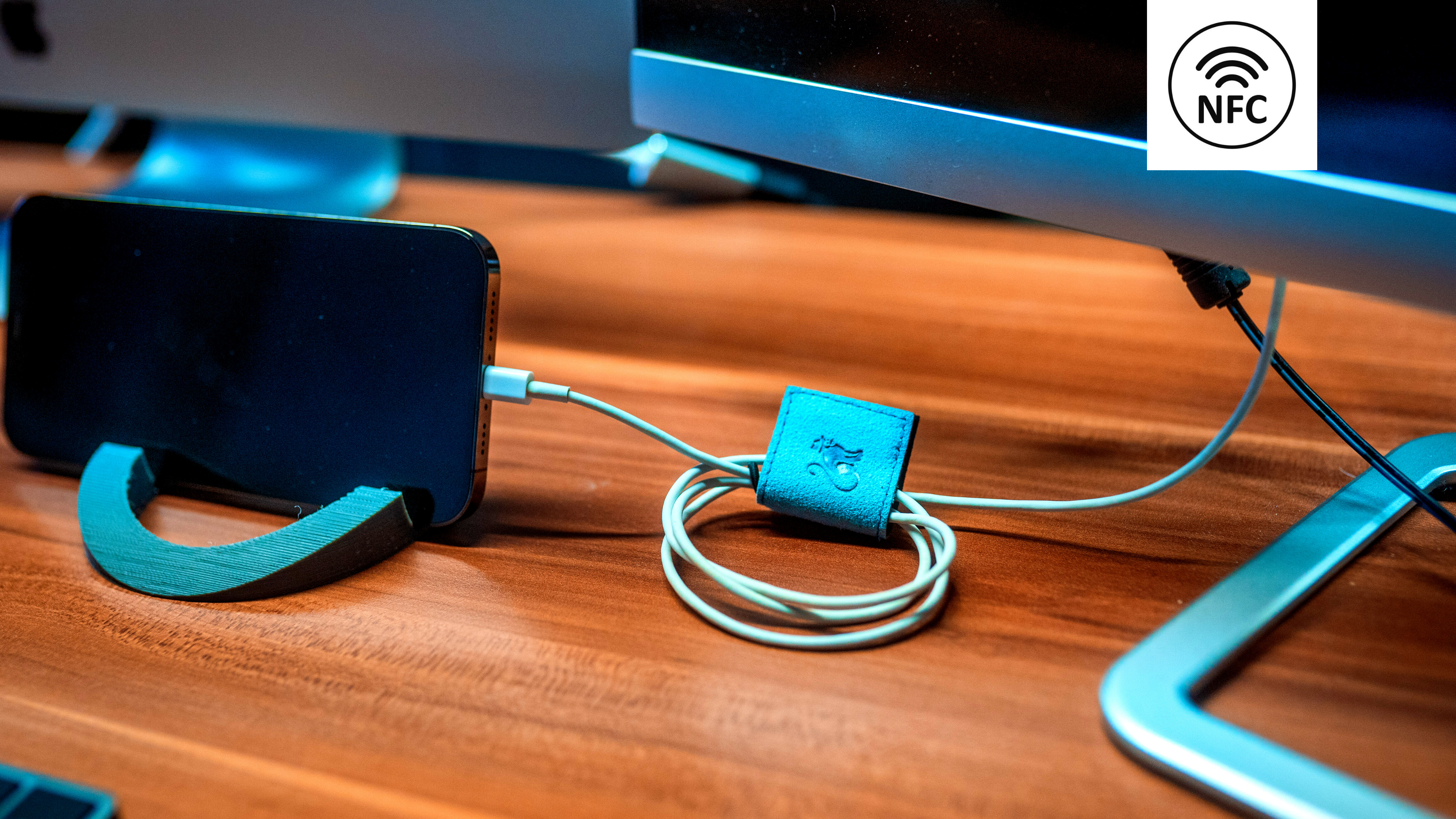 AgentSmart™️ | NFC Multitool Cable Organizer | Blue-3