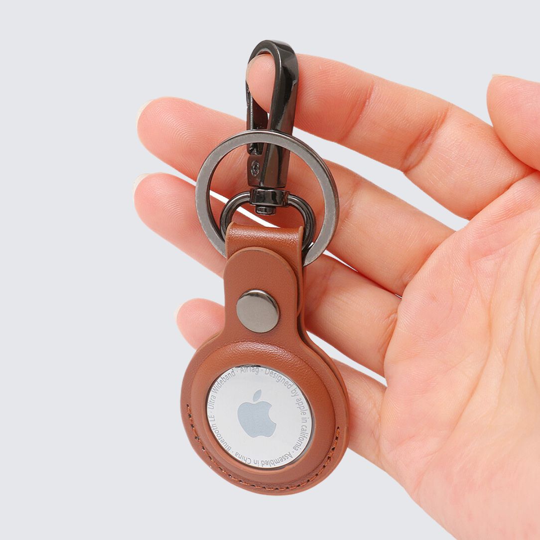 AirTag Key Holder – Leather Case