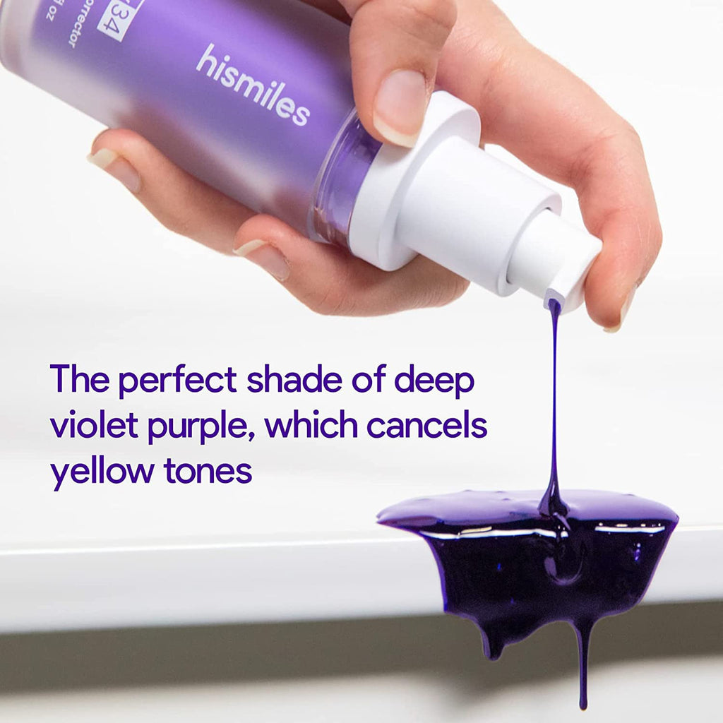 Purple Teeth Whitening Corrector