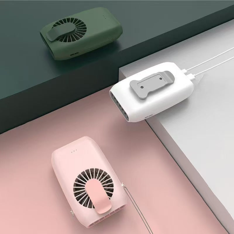 Portable Waist Fan – Hands-Free Cooling