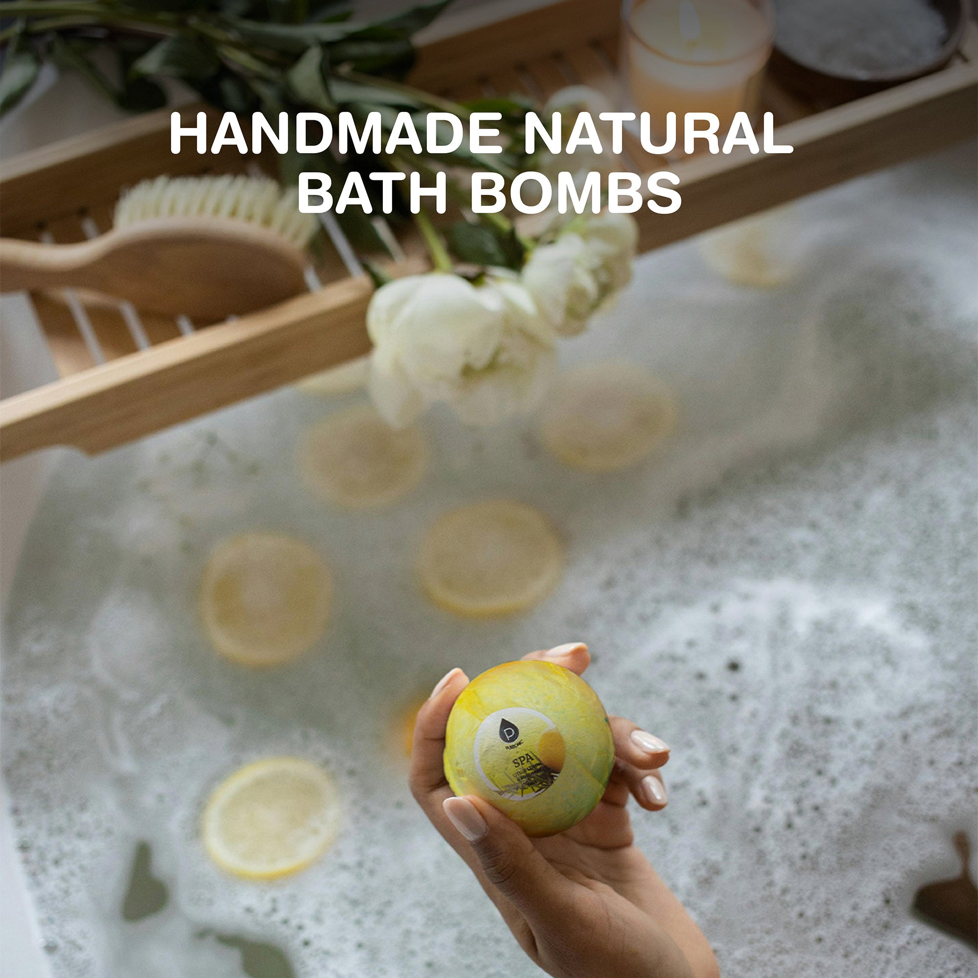 Natural Bath Bomb Set – 10 Pack