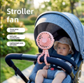 3-in-1 Stroller Fan — Portable Cooling