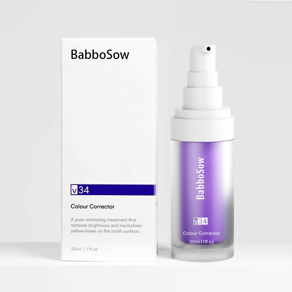 Purple Teeth Whitening Corrector