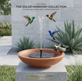 Solar Harmony Floating Garden Fountain