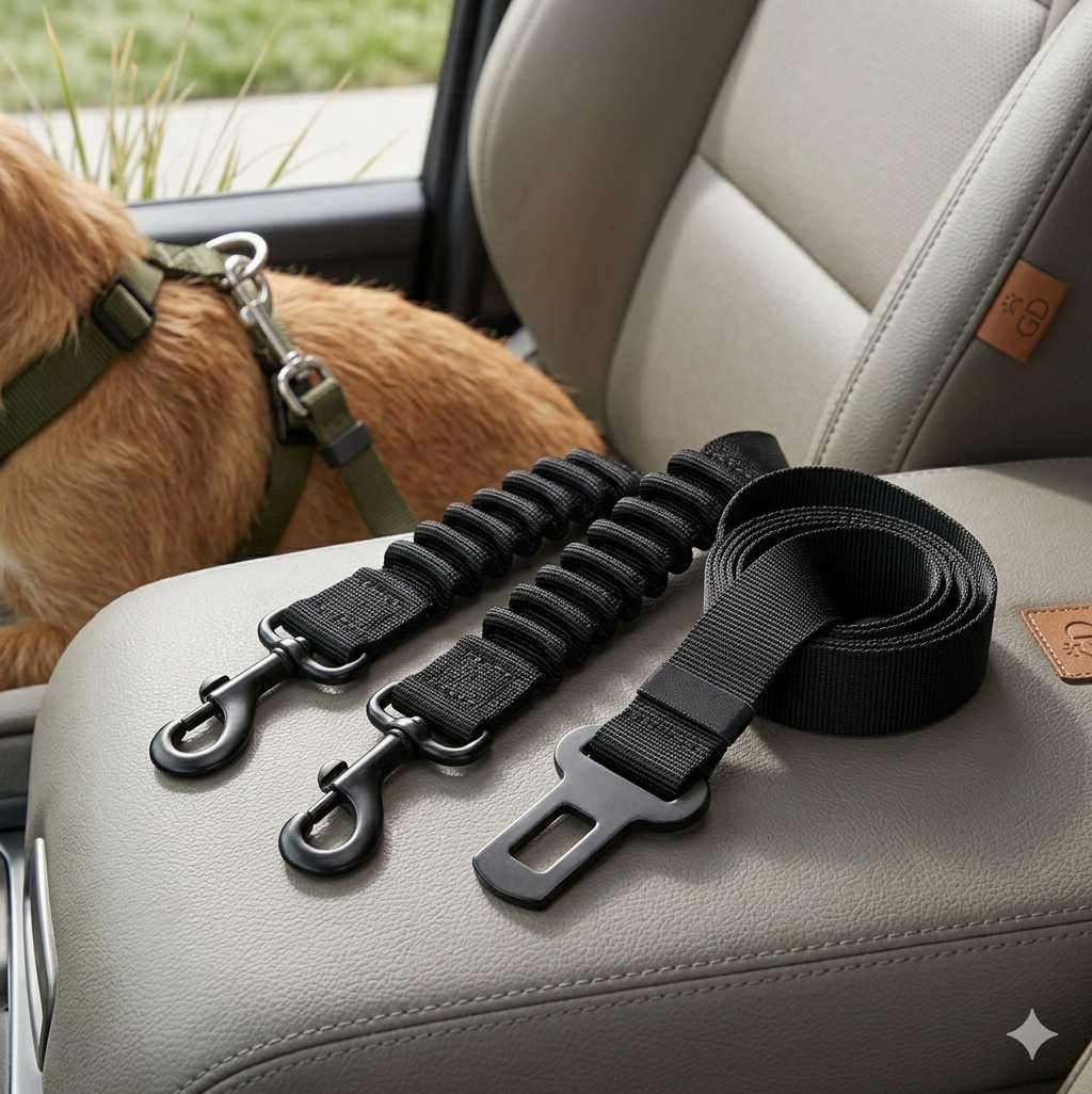 Adjustable Dog Car Seatbelt