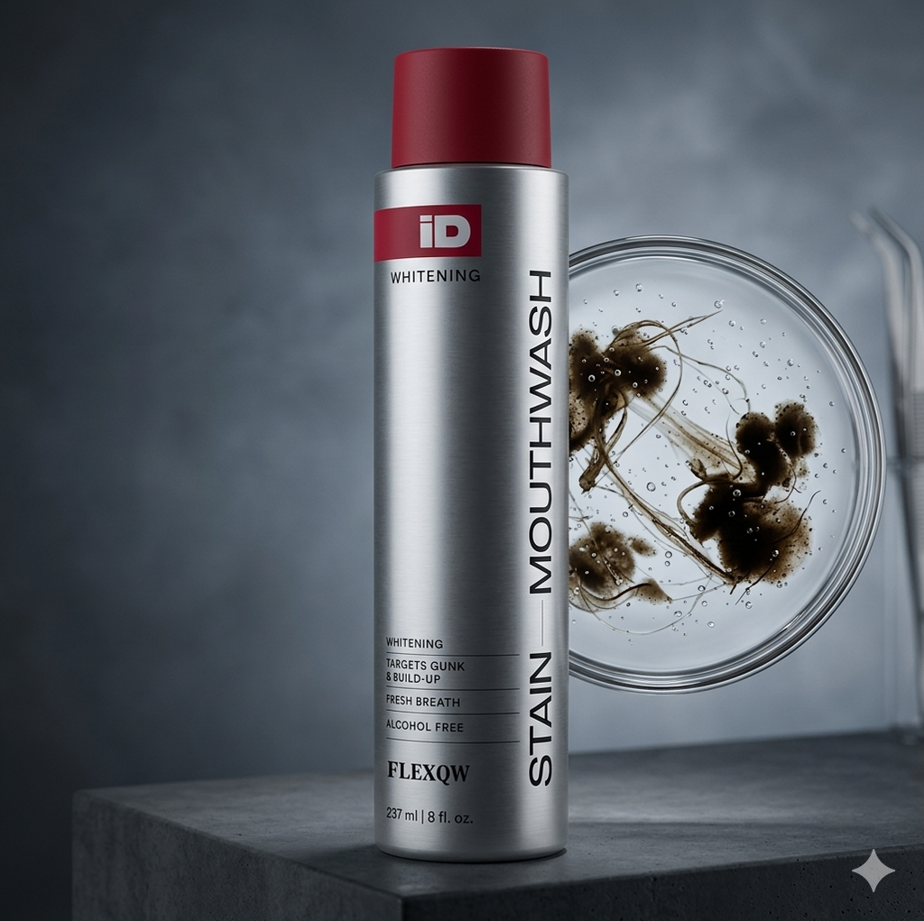 Teeth Whitening Mouthwash — Stain Remover