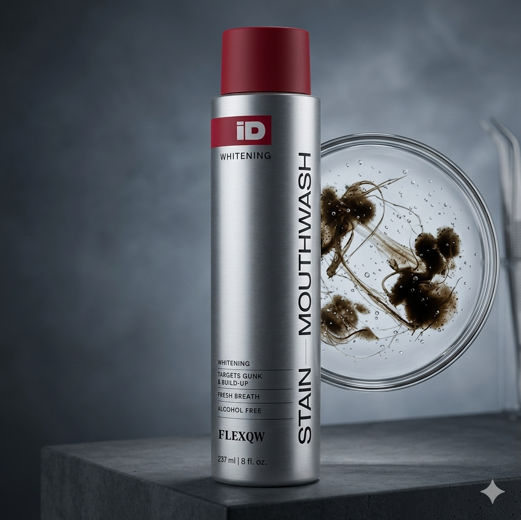 Teeth Whitening Mouthwash — Stain Remover
