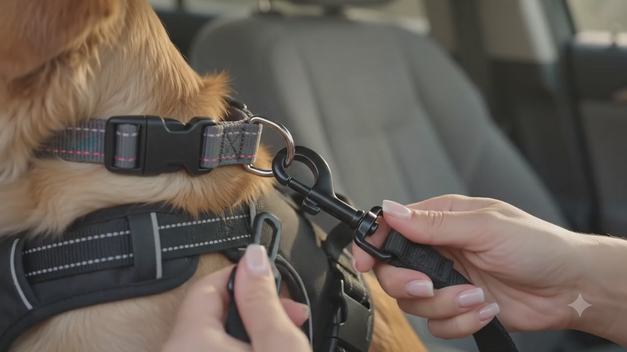 Adjustable Dog Car Seatbelt