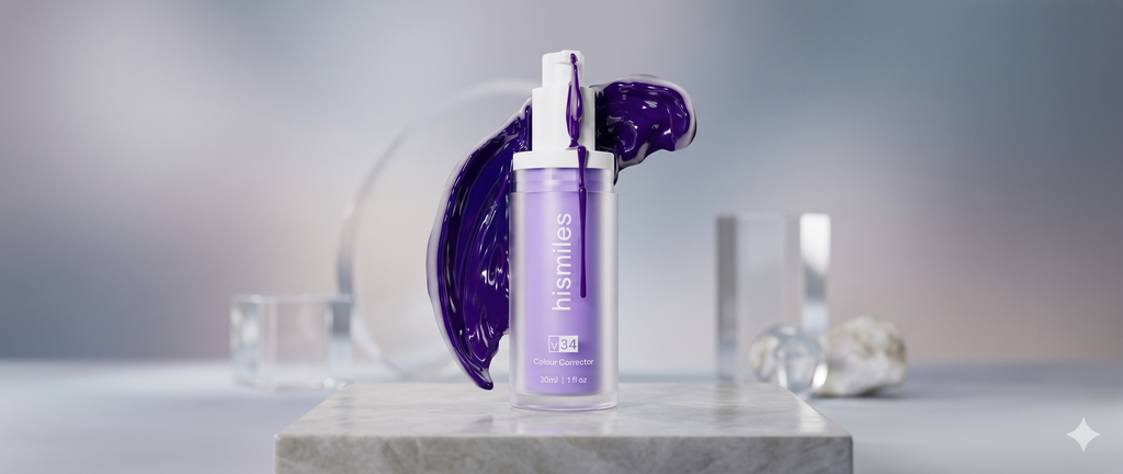 Purple Tooth Corrector for Whiter Teeth